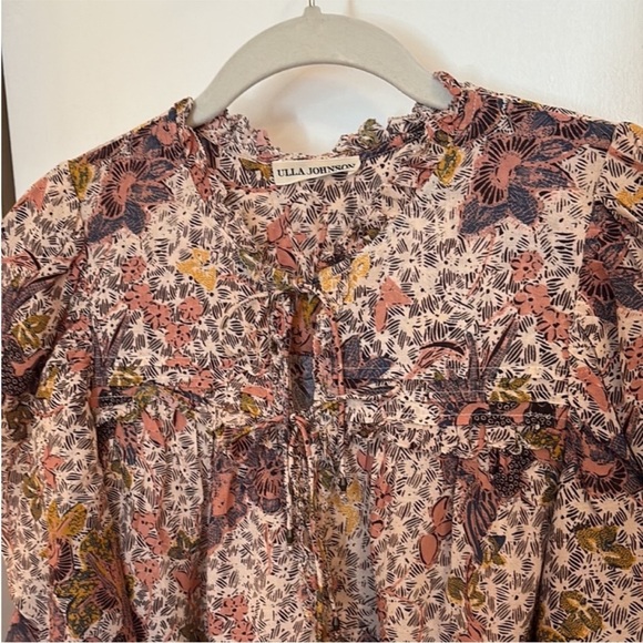 NWOT Ulla Johnson Remy Puff Long Sleeve
Sunburst Floral Blouse Top Shirt Size 6 - Picture 12 of 14